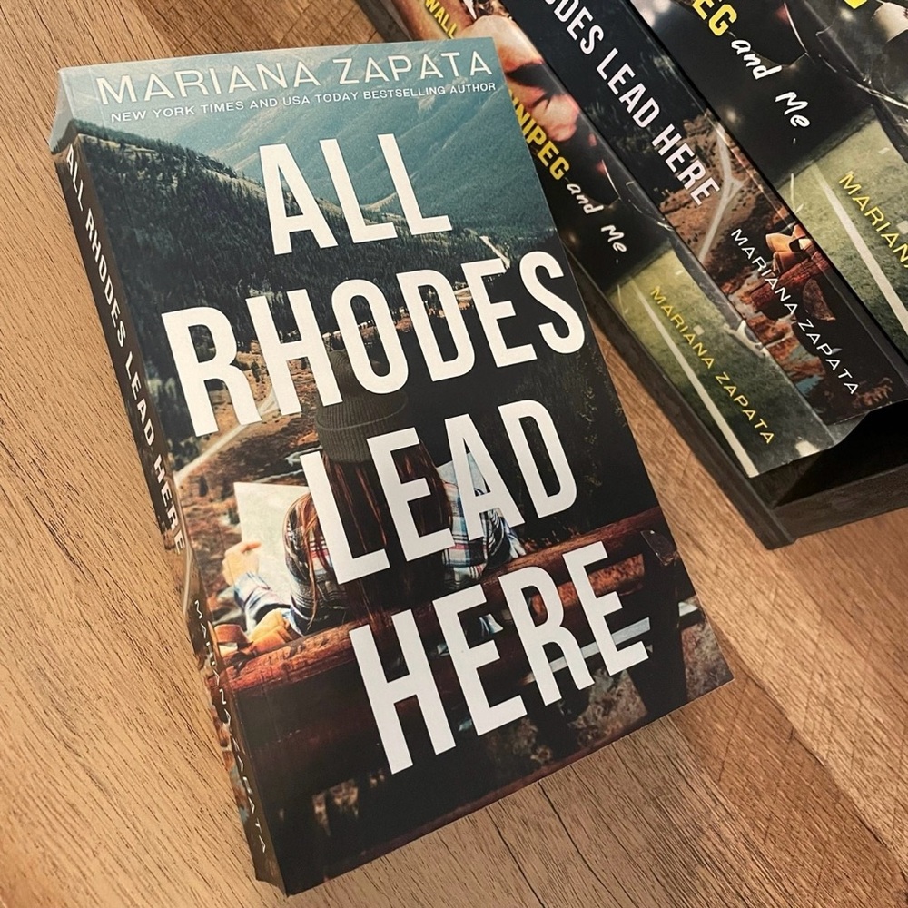 OOP Cover/Edition ALL RHODES LEAD HERE by Mariana Zapata